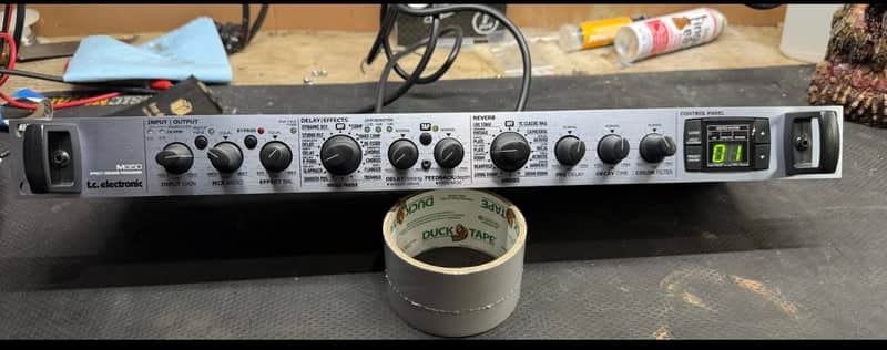 TC Electronic M350 Effect / Reverb Processor 2010s - Blue image 1