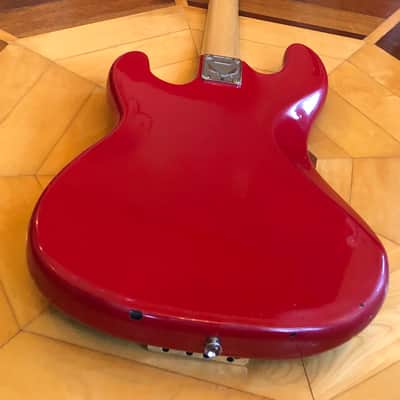 VINTAGE Dean Jammer III Red Bass Guitar, 1980s, Made In Korea, 34" Scale, 2 Pu's image 13