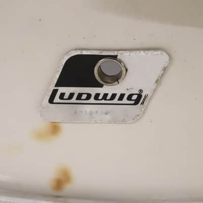 Ludwig USA Rocker 14x22" Bass Kick Drum White Cortex Vintage 1980's image 5