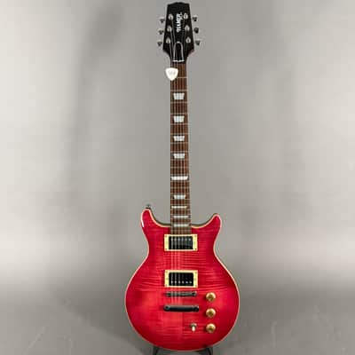 Hamer Archtop XT Serie red flame Top inkl. original Gigbag Tasche image 2