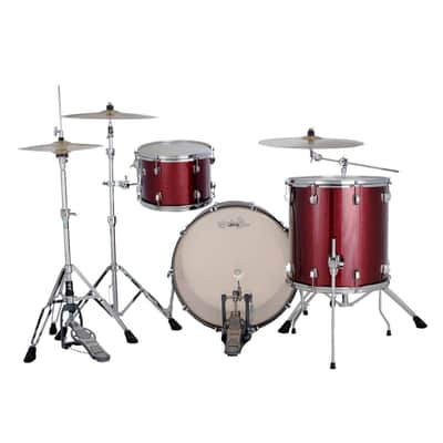 Ludwig NeuSonic Drum Kit Shell Pack, Merlot Super Sparkle FAB Format image 2