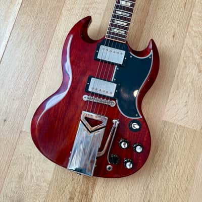 Gibson Custom Shop 60th Anniversary '61 Les Paul SG Standard 2021 - Cherry Red image 2