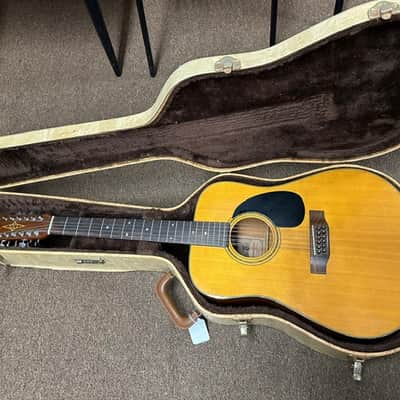 Used Vintage Alvarez 5021 Natural 12 String Acoustic Guitar w/ Hard Case MIJ JAPAN image 1