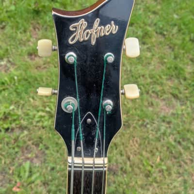 Hofner 500/2 Club Bass 1965 - Tobacco Sunburst image 7