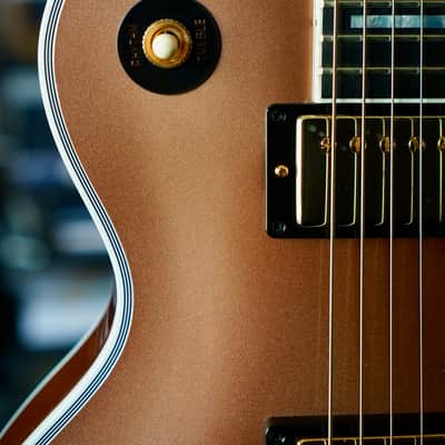 Gibson Custom Shop M2M Les Paul Custom Cartridge Brass Ebony Board 2023 image 2
