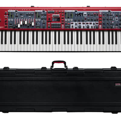 Nord Stage 4 HA73 73-Key Fully-Weighted Keyboard + Gator Cases TSA Case