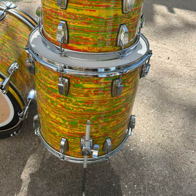 Ludwig Classic Maple Fab Kit - Citrus Mod image 3