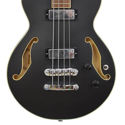 Ibanez AGB200-BKF Semi-Hollow Body Bass image 2