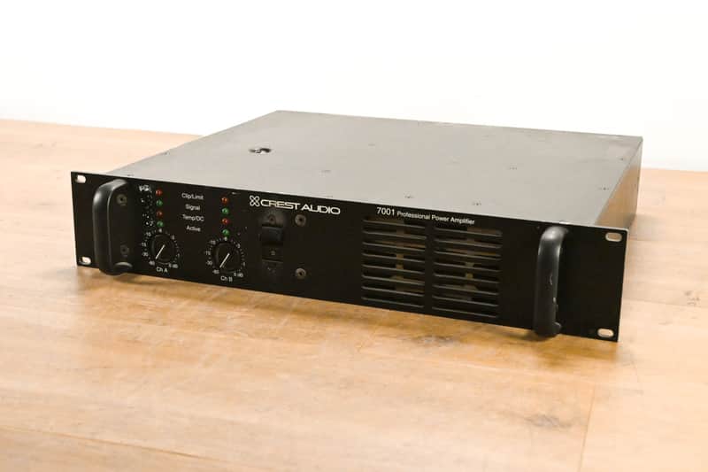 Crest Audio 7001 2-Channel Power Amplifier CG011TX image 1
