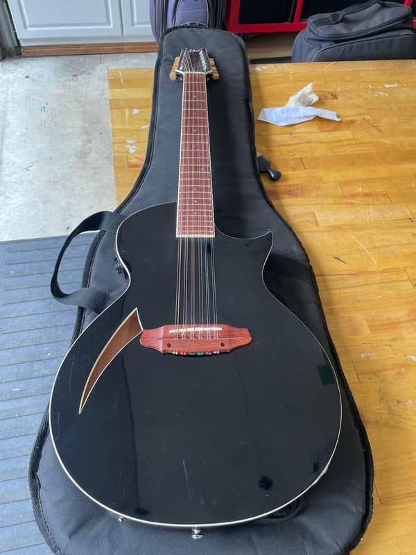 ESP LTD TL-12 with Rosewood Fretboard 2015 - 2017 - Black image 1