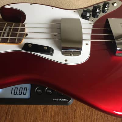 Fender 50th Anniversary Jazz Bass 2010 Candy Apple Red image 10
