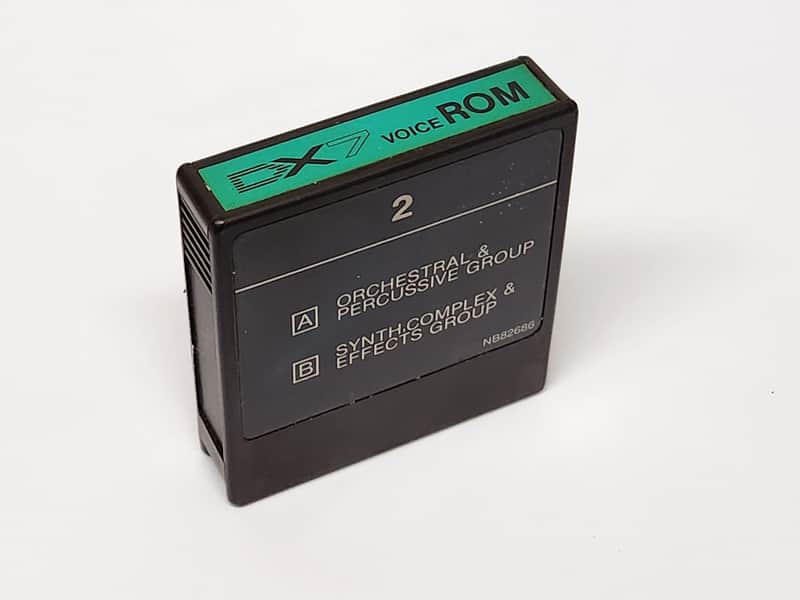 Yamaha DX7 Voice ROM Cartridge #2 Orchestral Percussive Synth & Effects image 1