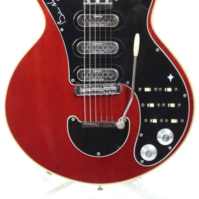 1993 Guild Brian May Signature Model BM01 cherry red image 2