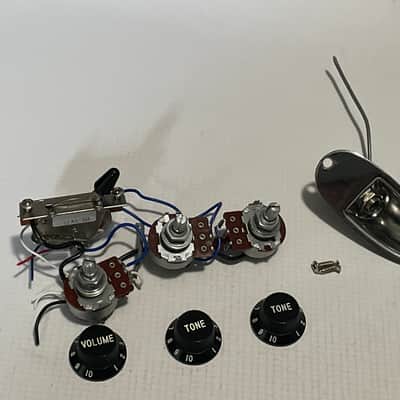 1984 Matsumoku Kramer Focus 3000 Stratocaster Guitar Factory Wiring Harness Electronics image 1