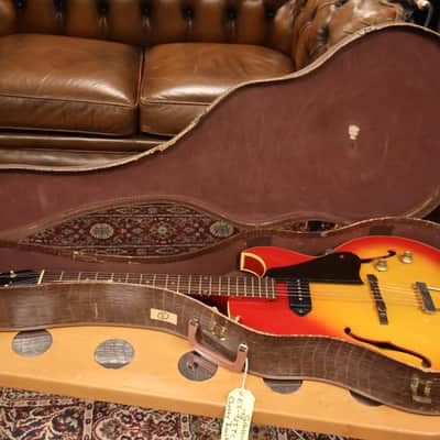 Gibson 1966 ES-125TC Cherry Sunburst image 8