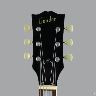 Condor Les Paul – Made in Japan (1970s) – Black – Gotoh Tuners – Vintage MIJ image 5
