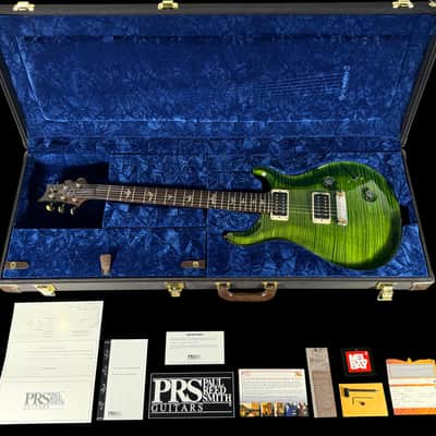 2013 Paul Reed Smith PRS Custom 22 Artist Package w Brazilian Rosewood Fretboard ~ Jade Green image 13