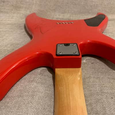 1983 USA Peavey Mystic Hardtail Electric Guitar Original Blade Pickups Bizarre Pointy image 16