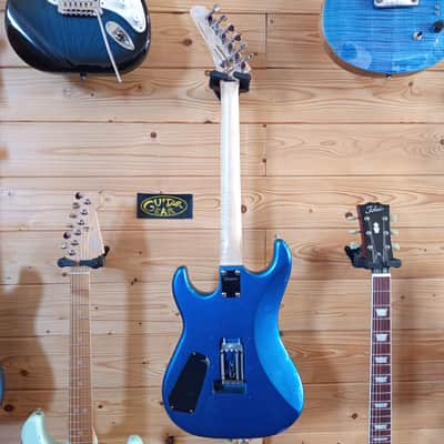 KRAMER Baretta "Hot Rod" Blue Sparkle with Flames image 13