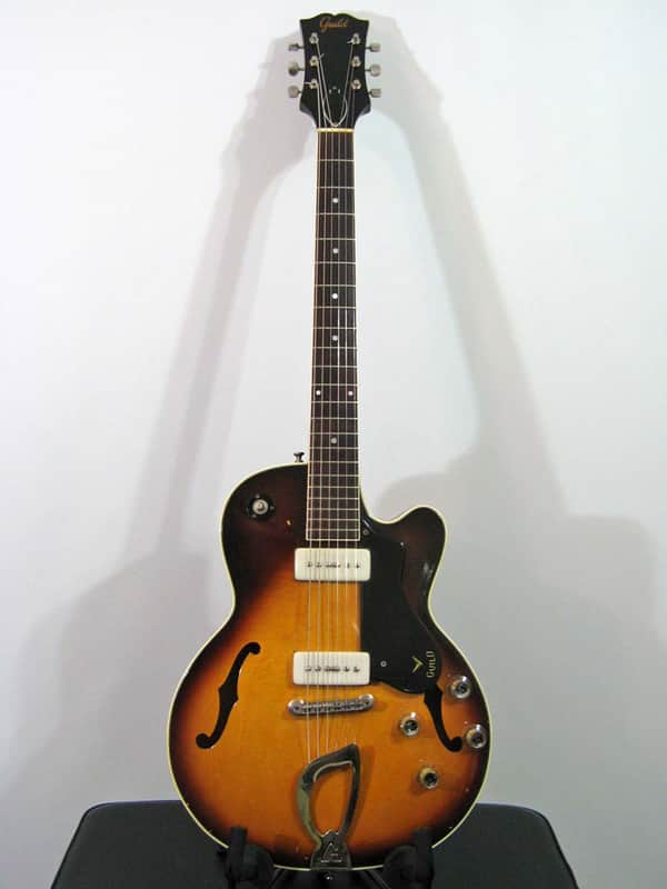 Guild M-65 DP 1960 Sunburst - rare factory original double pickup image 1