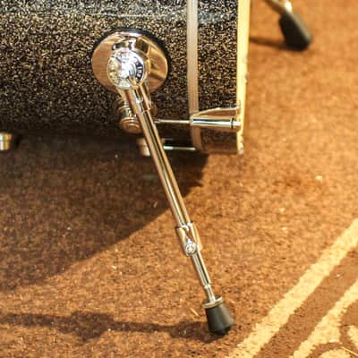 DW Collector's Jazz Maple Gum Black Galaxy Drum Set - 18,12,14,14sn - SO#1393931 image 3