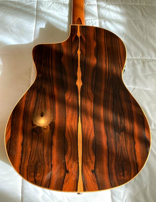 VV: RARE Cordoba GK Studio Ltd Flamenco Negra guitar, pup, nice bag, AMAZING WOOD, BEST PRICE image 1