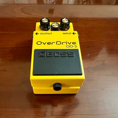 Boss OD-3 OverDrive (Silver Label) 1997 - Present - Yellow image 2