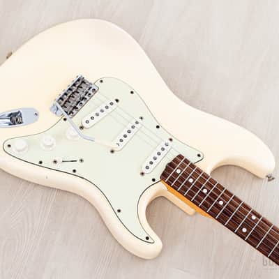 2006 Fender American Vintage ‘62 Stratocaster Olympic White w/ Hangtags, Case image 9