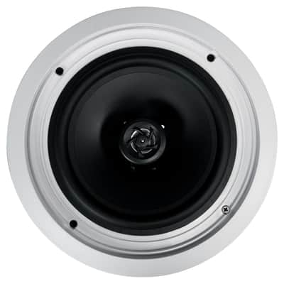 (20) Rockville HC85-16 White 8" 700 Watt In-Ceiling Home Theater Speakers 16 Ohm image 3
