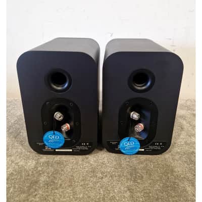 Q Acoustics 3010 HI-FI Speaker Pair - Black HI-FI Speakers - Compact Design - Excellent w/ & tags image 6