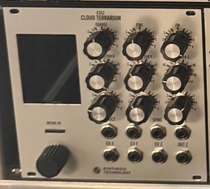 Synthesis Technology E352 Cloud Terrarium Module 2010s - Silver image 1