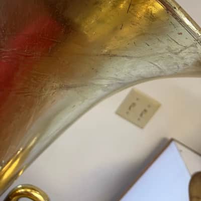 Very Clean Used Yamaha YBB-641 Concert BBb Tuba in Yellow Brass,Lacquered, good valves; with Case, Mouthpiece image 7