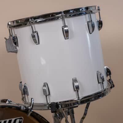 1980s Ludwig White Cortex Drum Set 14x24 13x14 16x18 image 18