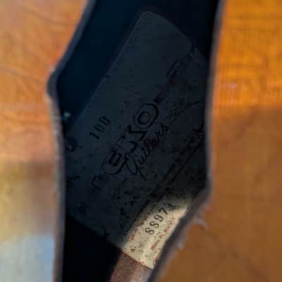 1960s Eko Model 100 Hot Rod Electric Guitar Vintage 3-Pickup Hollow Body Archtop Conversion image 3