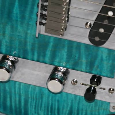 VZ Custom Guitars 24-Fret T-Style w/new tweed case image 1