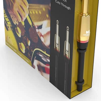 Monster 600625-00 Prolink Rock 1/4" Instrument Cable. 3 ft - Straight to Straight image 2