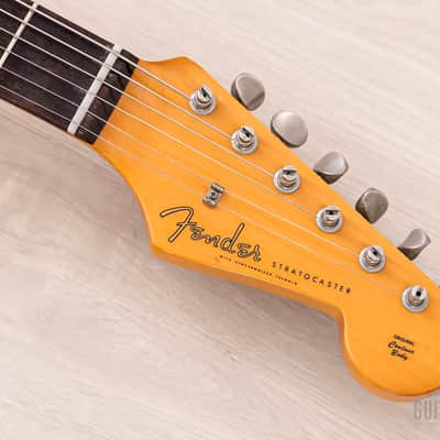 1986 Fender Order Made Yngwie Malmsteen Stratocaster ST62 Yellow White w/ USA Dimarzio DP117, Japan MIJ Fujigen image 4