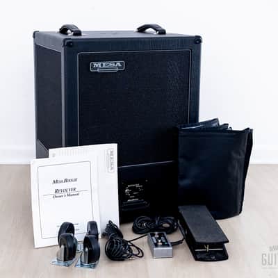1990s Mesa Boogie Revolver 1x12” Rotating Speaker Cabinet Leslie, Near-Mint w/ Cover, Pedals & Paperwork image 1