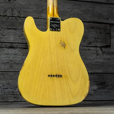 Fender Custom Shop F24 LTD Blackguard Telecaster Relic -  Faded Nocaster Blonde image 9