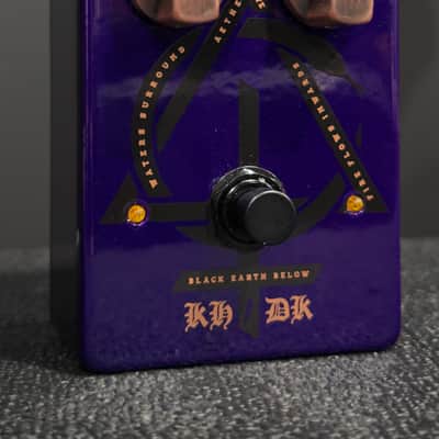 KHDK Electronics LCFR: The Second Coming | purple | Nergal of Behemoth signature limited edition overdrive/boost pedal image 2