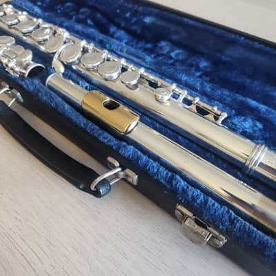 Gemeinhardt 50 Series - Gold Lip Plate Silver Plated image 4