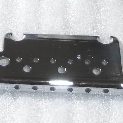 Fender® American Pro Chrome Bridge Plate~Non "Offset"~Fits Pro/DLX Block~Open Box New image 5