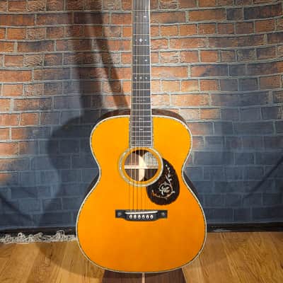 Martin 2006 OM-45B Roy Rogers Commemorative Edition Brazilian Rosewood Natural w/ OHSC - Serial #13 of 14, SUPER RARE FIND!! image 2
