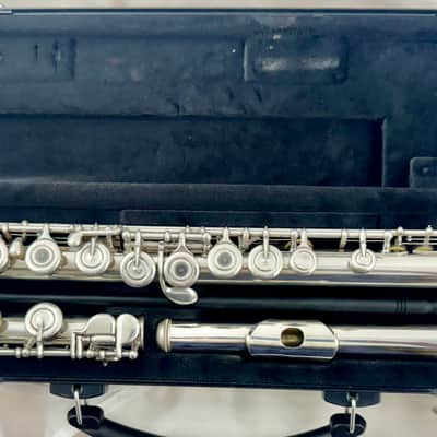 Yamaha YFL-262 Standard Open Hole Flute 2020s Silver-Plated image 1