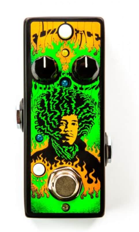 Dunlop JHMS1 Authentic Hendrix '68 Shrine Series Fuzz Face 2023 - Present - Black / Green / Orange image 1