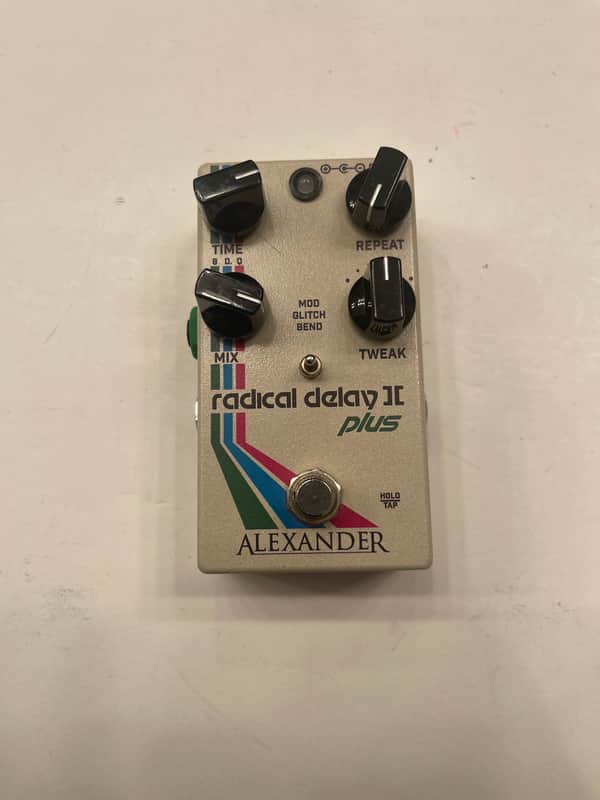 Alexander Pedals Radical Delay II Plus Digital Echo Guitar Effect Pedal image 1