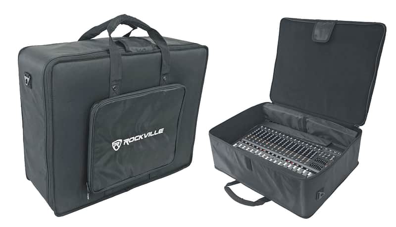 Rockville RPM1870 18 Ch. 6000w Powered Mixer w/USB/Effects/16 XDR2 Mic Pres+Bag image 1
