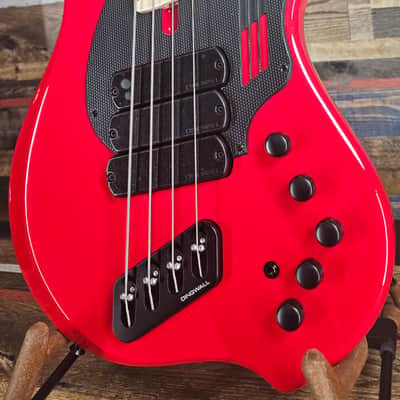 Dingwall Combustion NG3 4-string, Fiesta Red, New 2026 Hardware - IN STOCK image 7