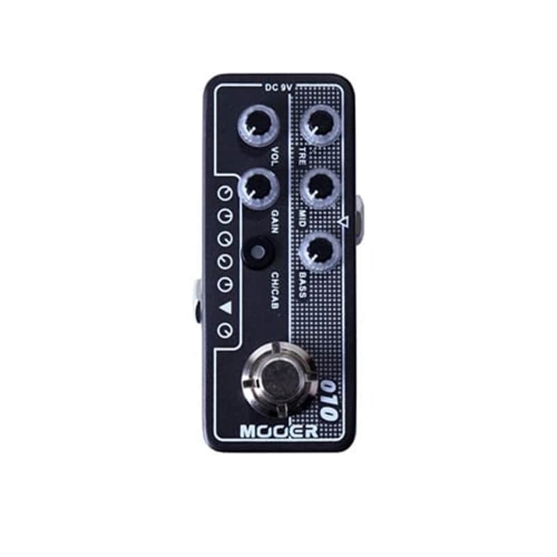 Mooer 010 Two Stone Micro Preamp 2010s - Black image 1