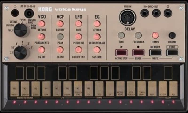 Korg Volca Keys Analog Lead Synth image 1